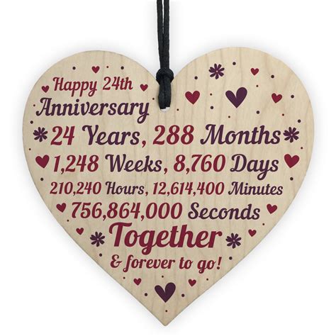24th wedding anniversary .